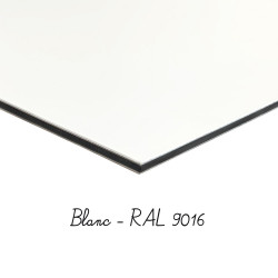 Dibond Alu Blanc Ral 9016