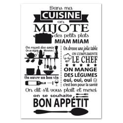 POSTER DANS MA CUISINE (POST0008)