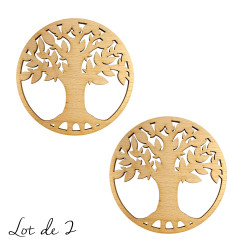 lot-dessous-de-verre-arbre-de-vie-bois