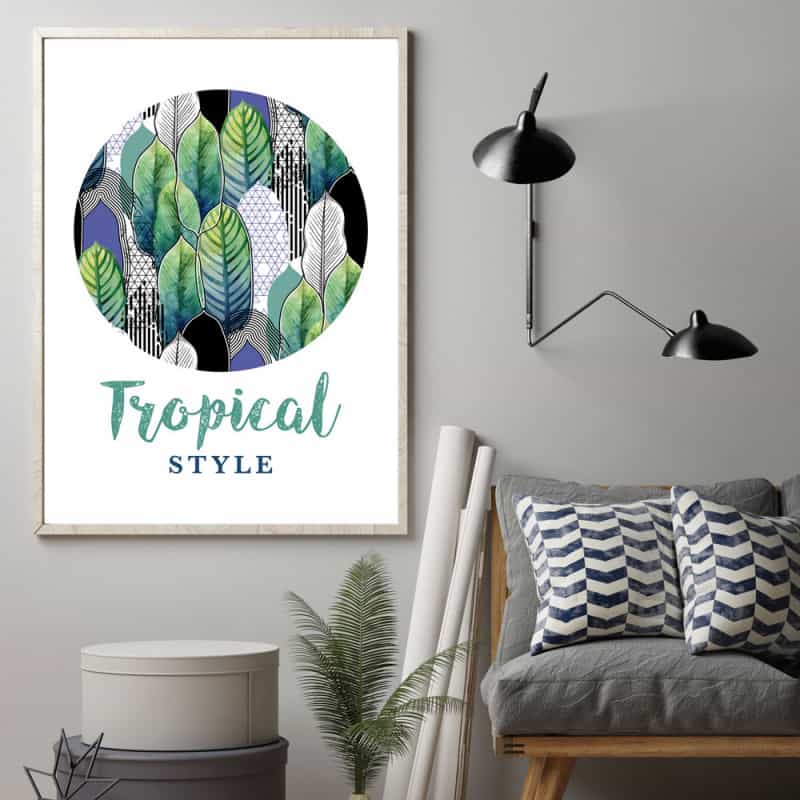 POSTER EXOTIC TROPICAL (POST0057)