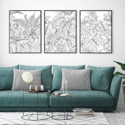 POSTER JUNGLE PUZZLE B (POST0064)