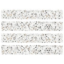 stickers pour contremarche escalier effet Terrazzo