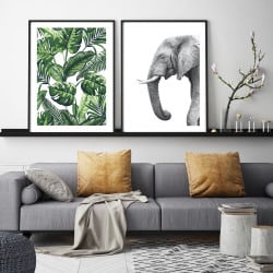 POSTER JUNGLE GRAPHIQUE (POST0136)