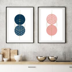 POSTER PINK GOLG CIRCLE (POST0139)