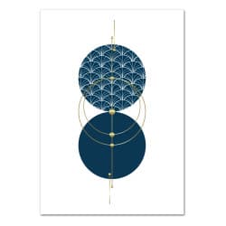 POSTER RETRO CHIC CIRCLE (POST0140)