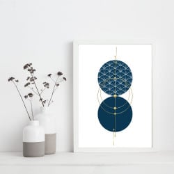 POSTER RETRO CHIC CIRCLE (POST0140)