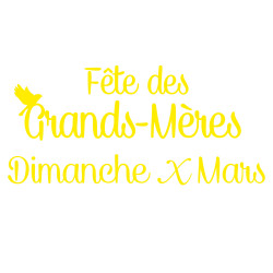 sticker fête des grands mères