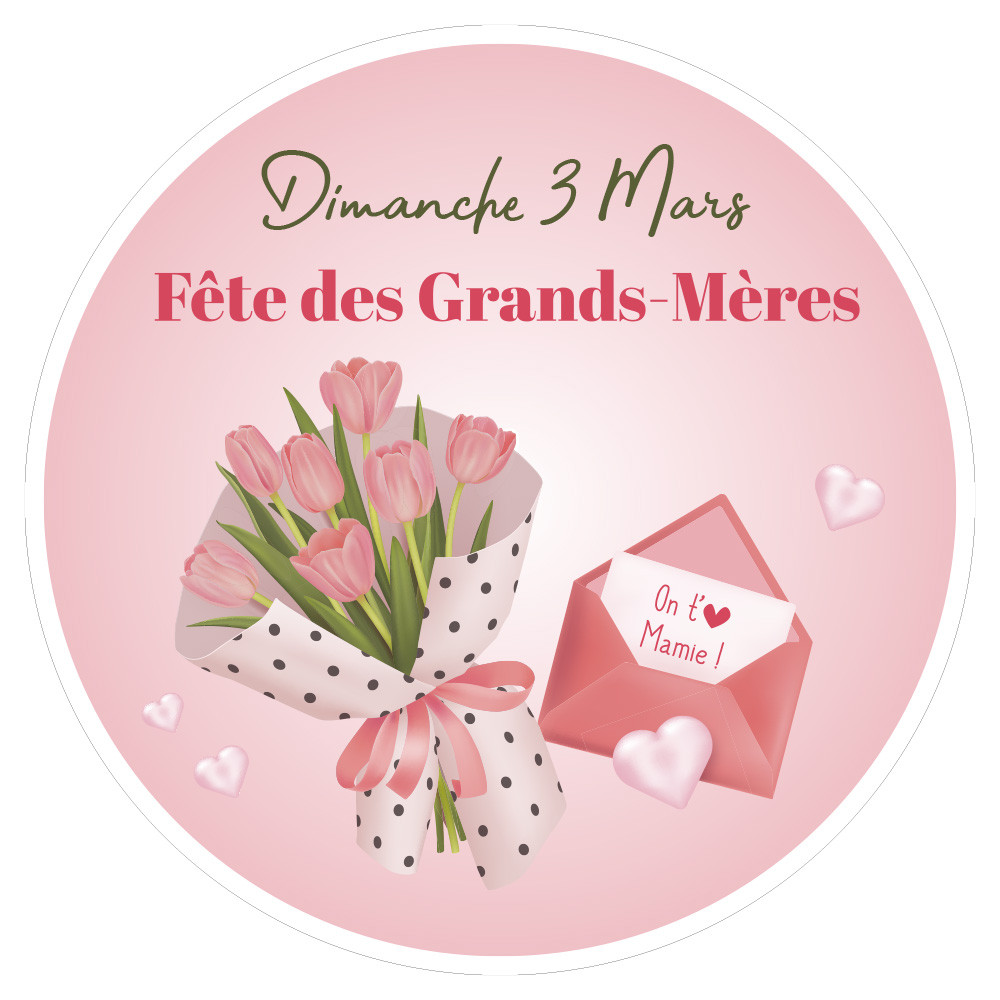 sticker fête des grands mères