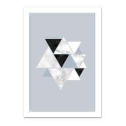 POSTER CHIC MARBRE TRIANGLE (POST0147)