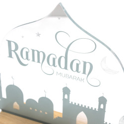Détails gravure Ramadan Mubarak