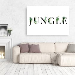 POSTER JUNGLE CALLIGRAPHIE (POST0177)