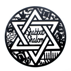 Shabbat Shalom noir