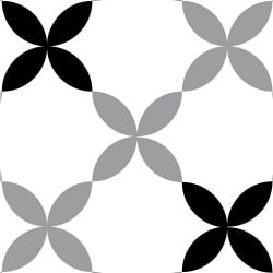Contremarche Slategrey en noir, blanc et gris