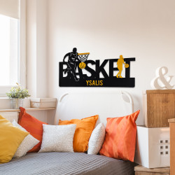 tête de lit décorative personnalisée thème basket