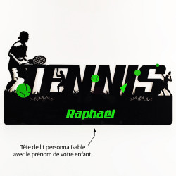 tête de lit tennis personnalisable