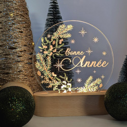veilleuse LED décorative bonne année