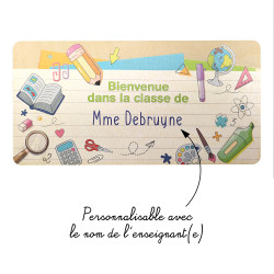 Déco salle de classe personnalisée