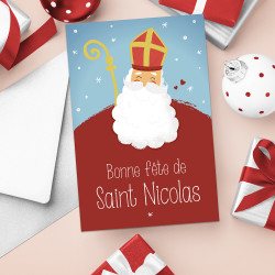 Carte traditionnelle Saint Nicolas