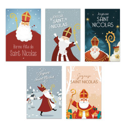 Cartes fête de Saint Nicolas