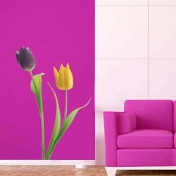 STICKERS FLEURS D'UNE "TULIPE" (B0216)