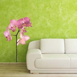 STICKER ORCHIDEE (B0220)