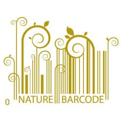 STICKERS NATURE BARCODE (B0341)