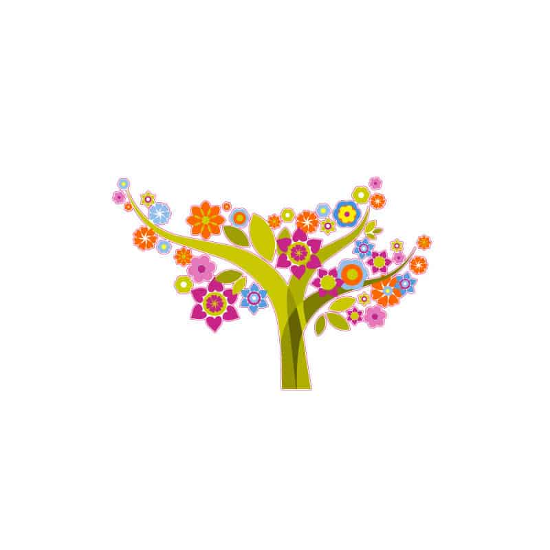 STICKERS D'UN ARBRE (B0361)