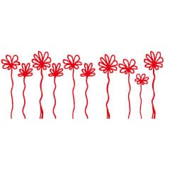 STICKERS MARGUERITES (B0368)