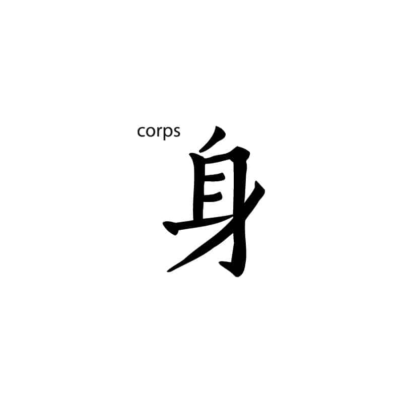 STICKERS SYMBOLE CORPS (C0029)