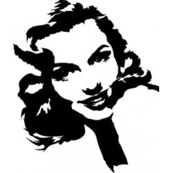 STICKER MARILYN MONROE (D0058)