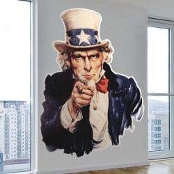 STICKER UNCLE SAM (D0061)