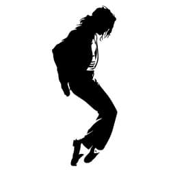 STICKER MICHAEL JACKSON (D0063)