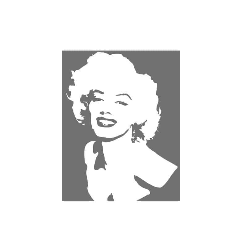 STICKERS MARILYN MONROE 2 (D0663)