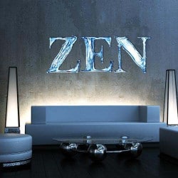 STICKERS ZEN WATER (M0037)