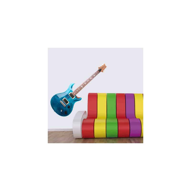 STICKERS GUITARE (MUS004)