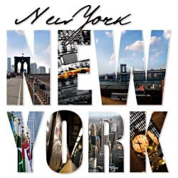 STICKERS NEW YORK VERSION 2 (O0188)
