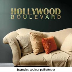 STICKER HOLLYWOOD BOULEVARD (TEXT0002)