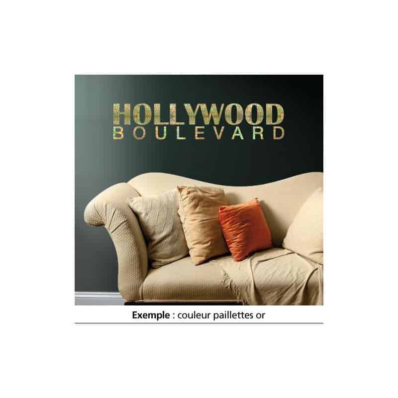 STICKER HOLLYWOOD BOULEVARD (TEXT0002)