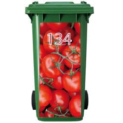 STICKERS POUBELLE TOMATES F0071