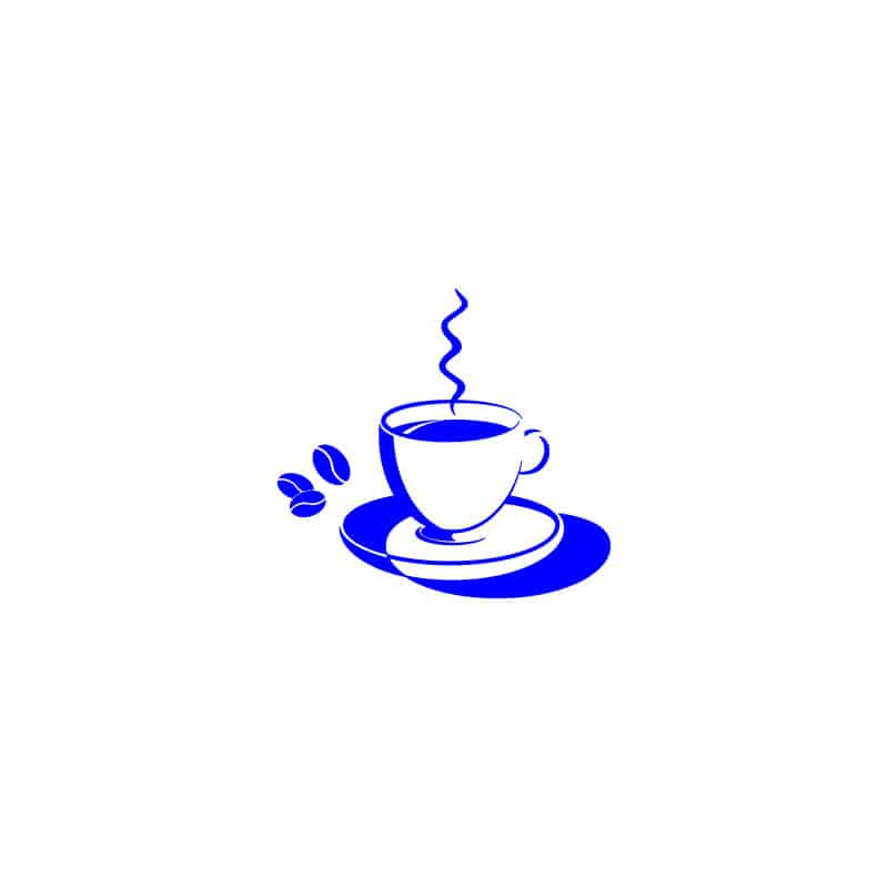 STICKERS D'UNE TASSE DE CAFE (A0238)