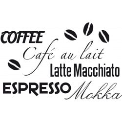 STICKER CAFE (espresso) (A0328)