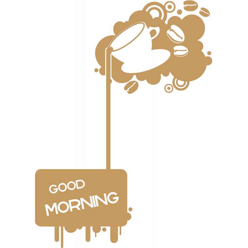 STICKERS GOOD MORNING (A0344)