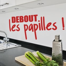 STICKERS "DEBOUT LES PAPILLES !" (A0362)