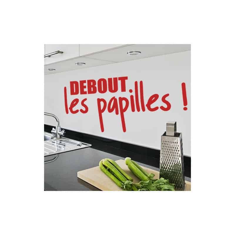 STICKERS "DEBOUT LES PAPILLES !" (A0362)