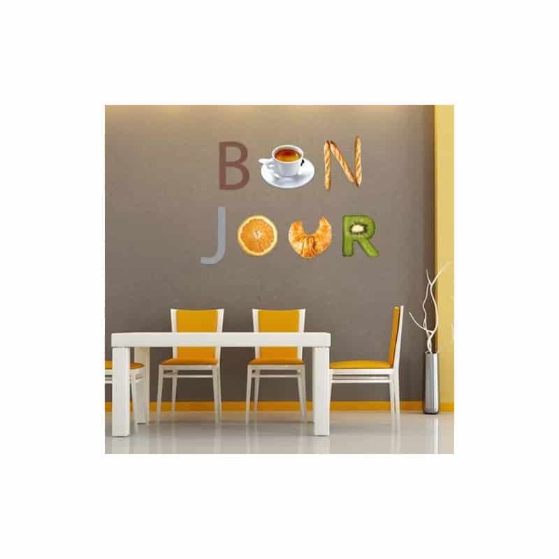 STICKERS BONJOUR TONIQUE (A0373)