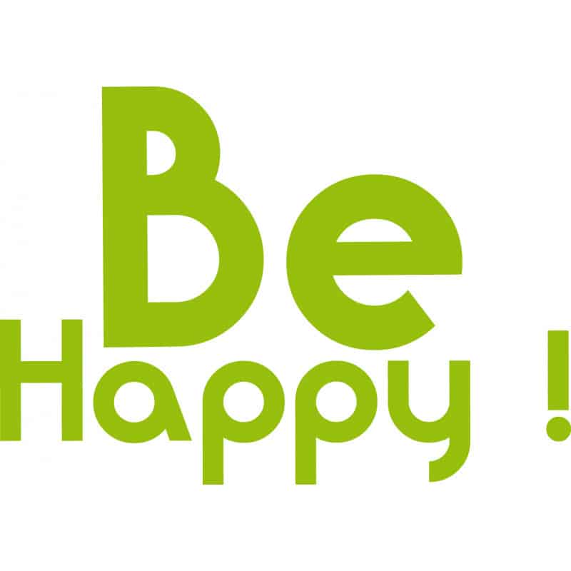 STICKERS FIZZ AND BE HAPPY ! (A0404)