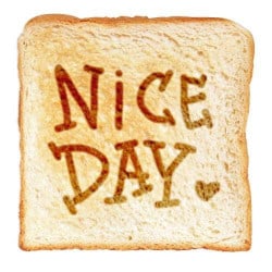 STICKERS TOAST NICE DAY (A0407)