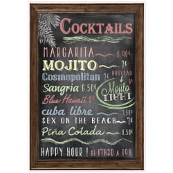 STICKER TABLEAU COCKTAILS (A0521)