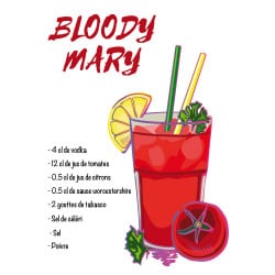 RECETTE COCKTAIL BLOODY MARY