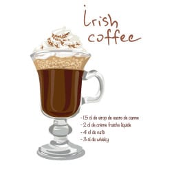 RECETTE COCKTAIL IRISH COFFEE